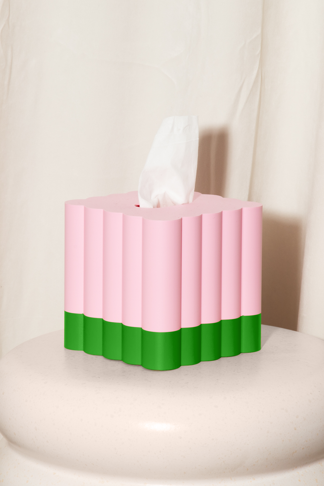 Light Pink Cloud Tissue Box Cover