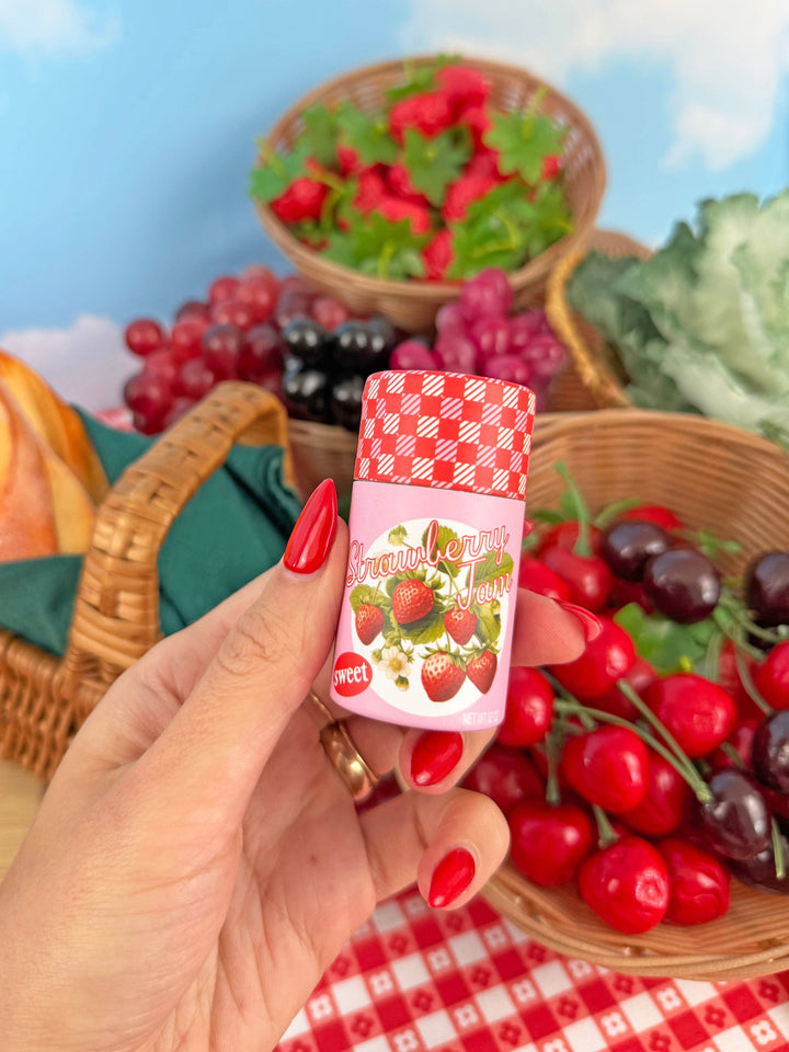 Strawberry Jam Match Jar