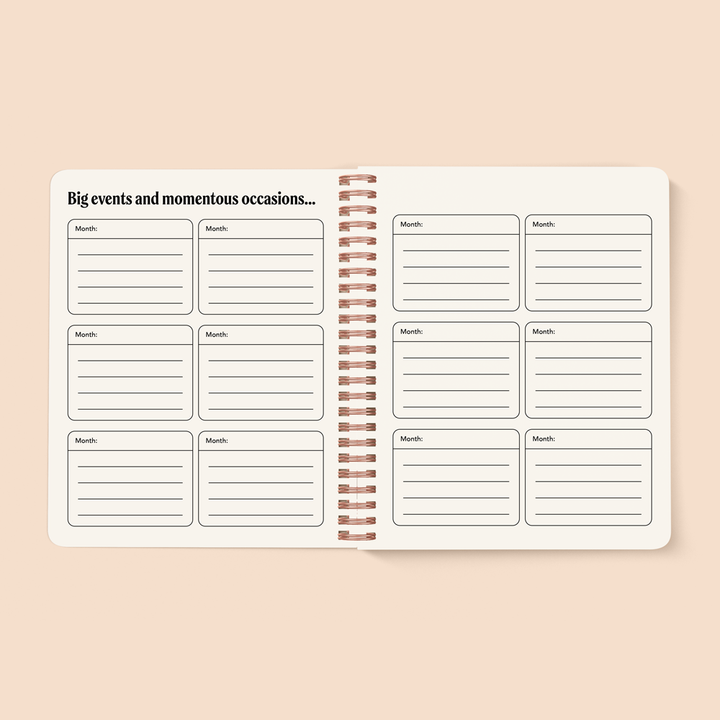 Rainbow Vision Undated Planner