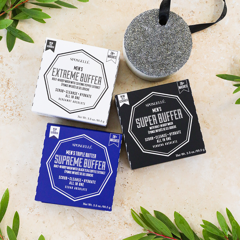 Men's Assorted Pack with Black Scrubber