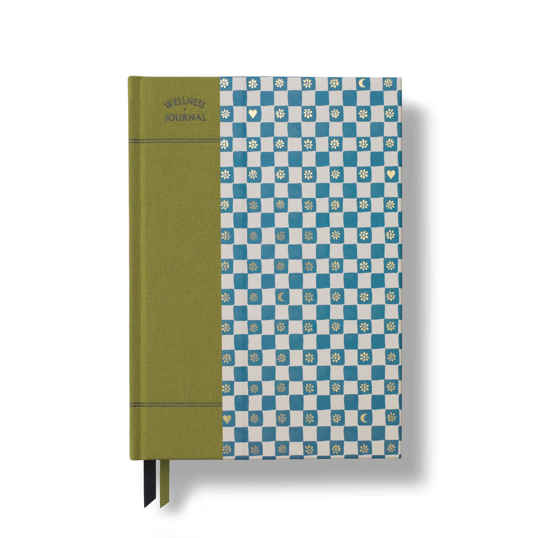 Night Sky A5 Fabric Guided Wellness Journal
