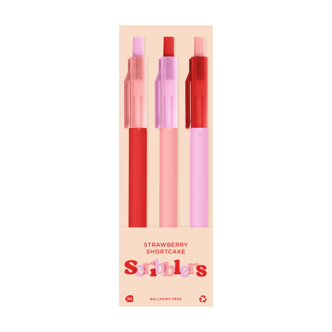 Strawberry Shortcake Scribbler 3 Pack