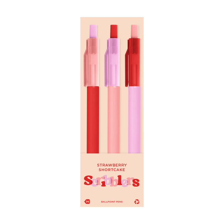 Strawberry Shortcake Scribbler 3 Pack