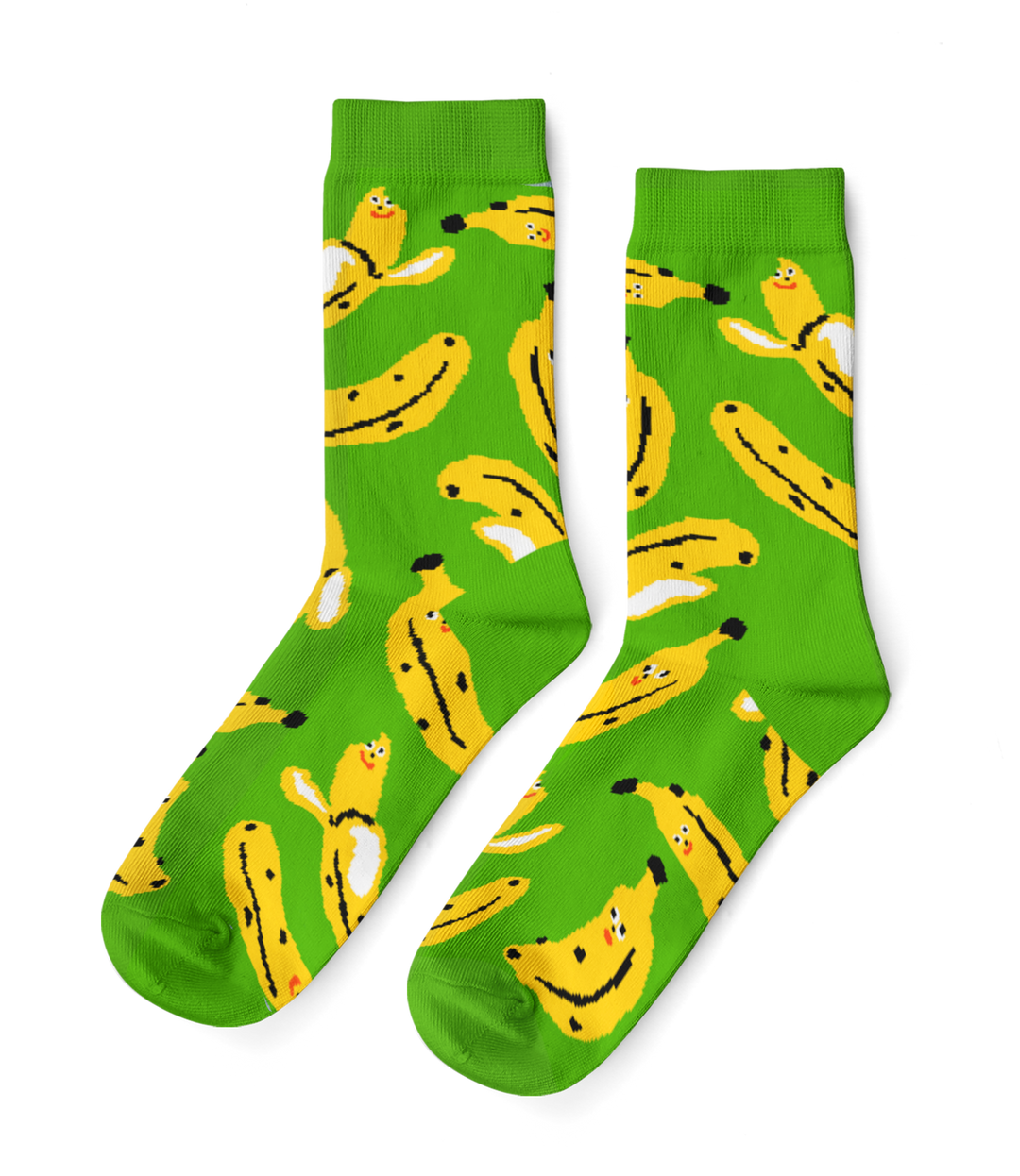 Kristina Micotti Banana - Large Crew Socks