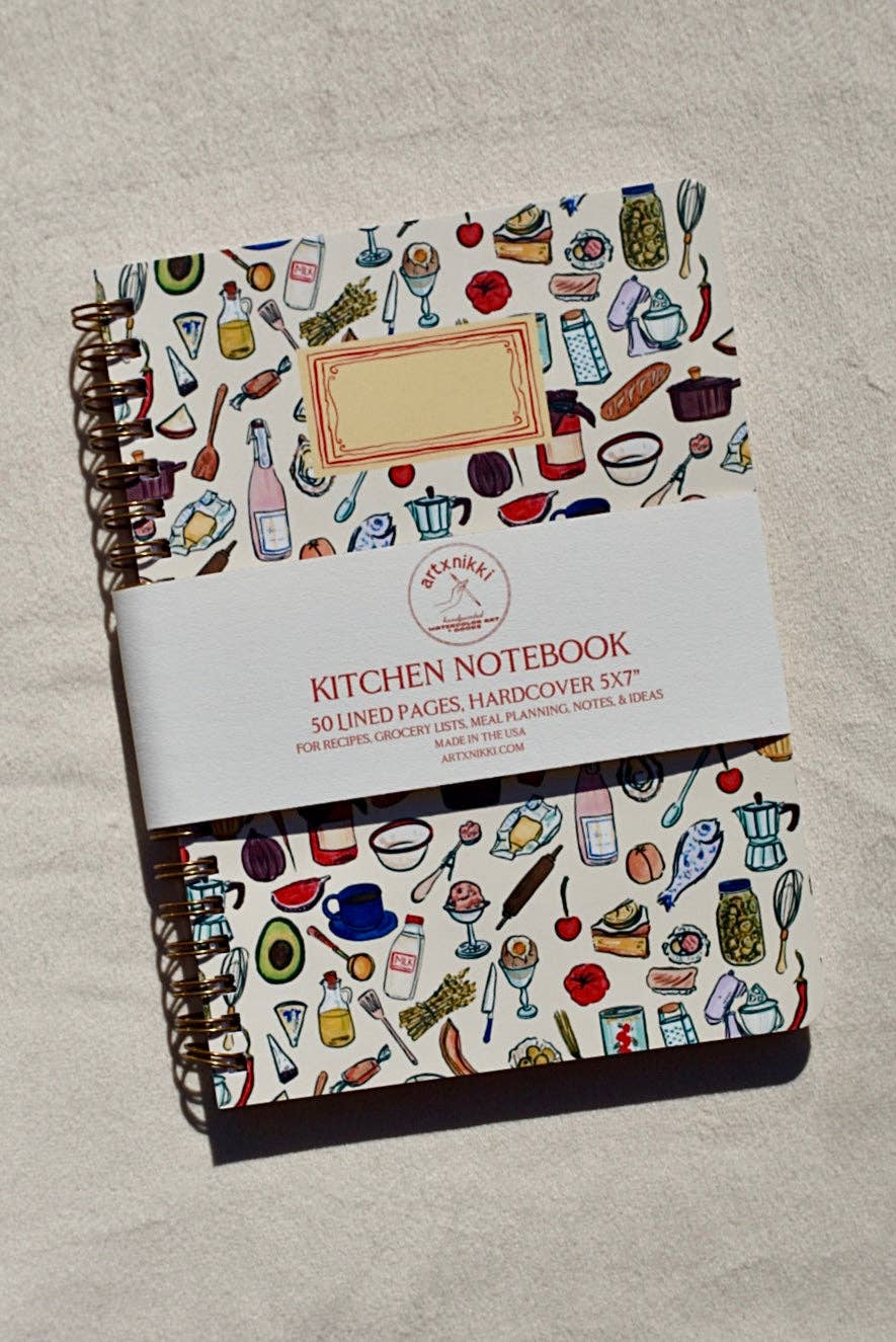 Kitchen Spiral Notebook: 50 pages