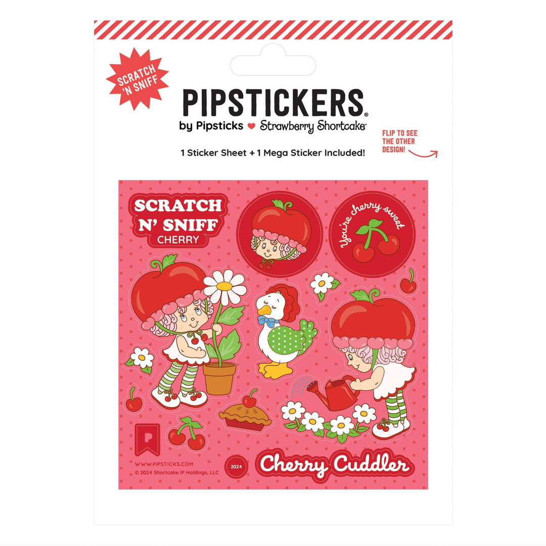 Cherry Cuddler & Gooseberry Scratch 'n Sniff Sticker Sheet