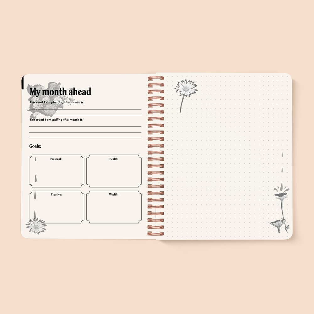 Rainbow Vision Undated Planner