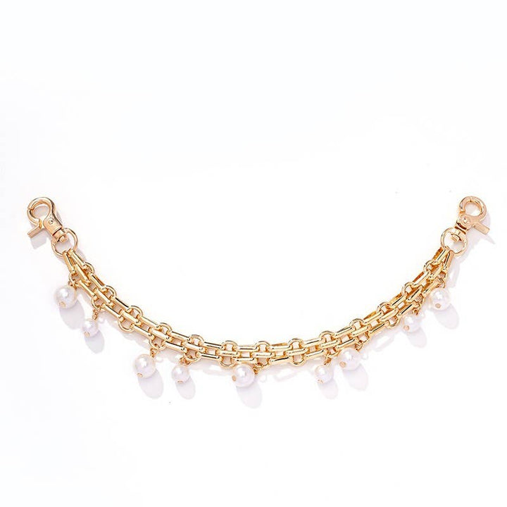 Chain and Pearl Bag Charm