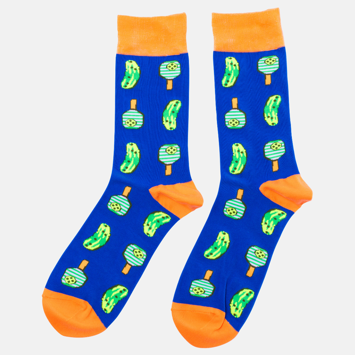 Pickleball - Large Crew Socks for Pickle Ball Lovers