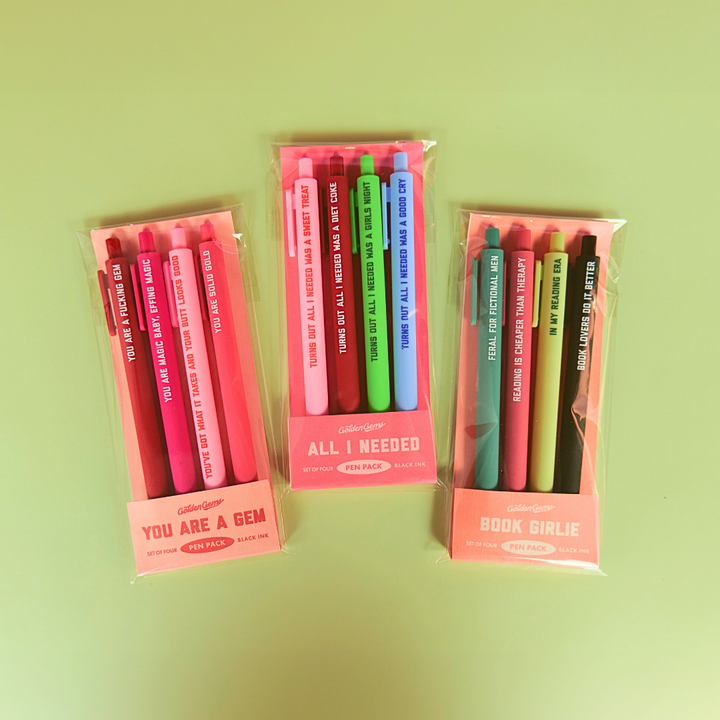 Turns Out All I Needed Was a Pen Pack