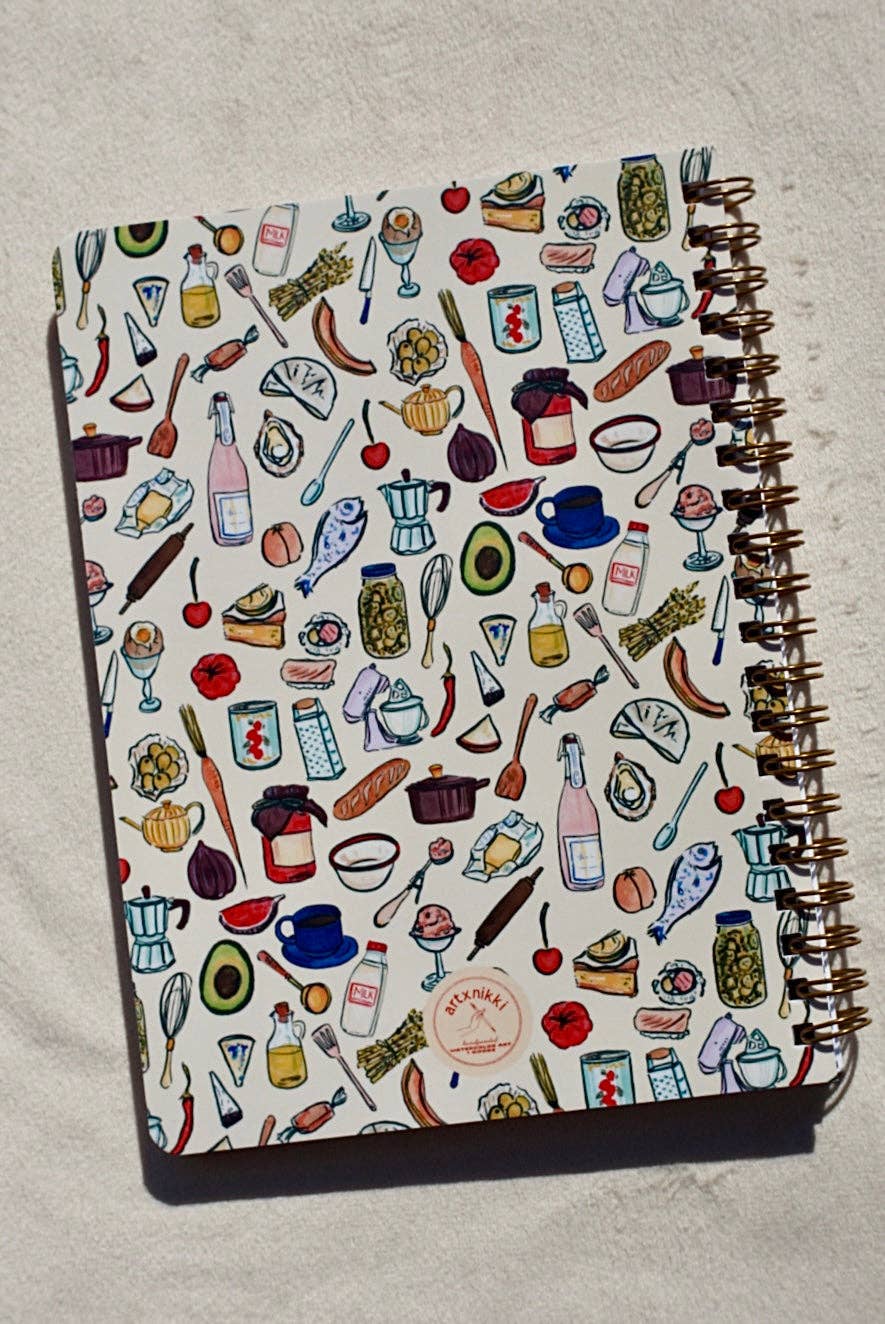 Kitchen Spiral Notebook: 50 pages