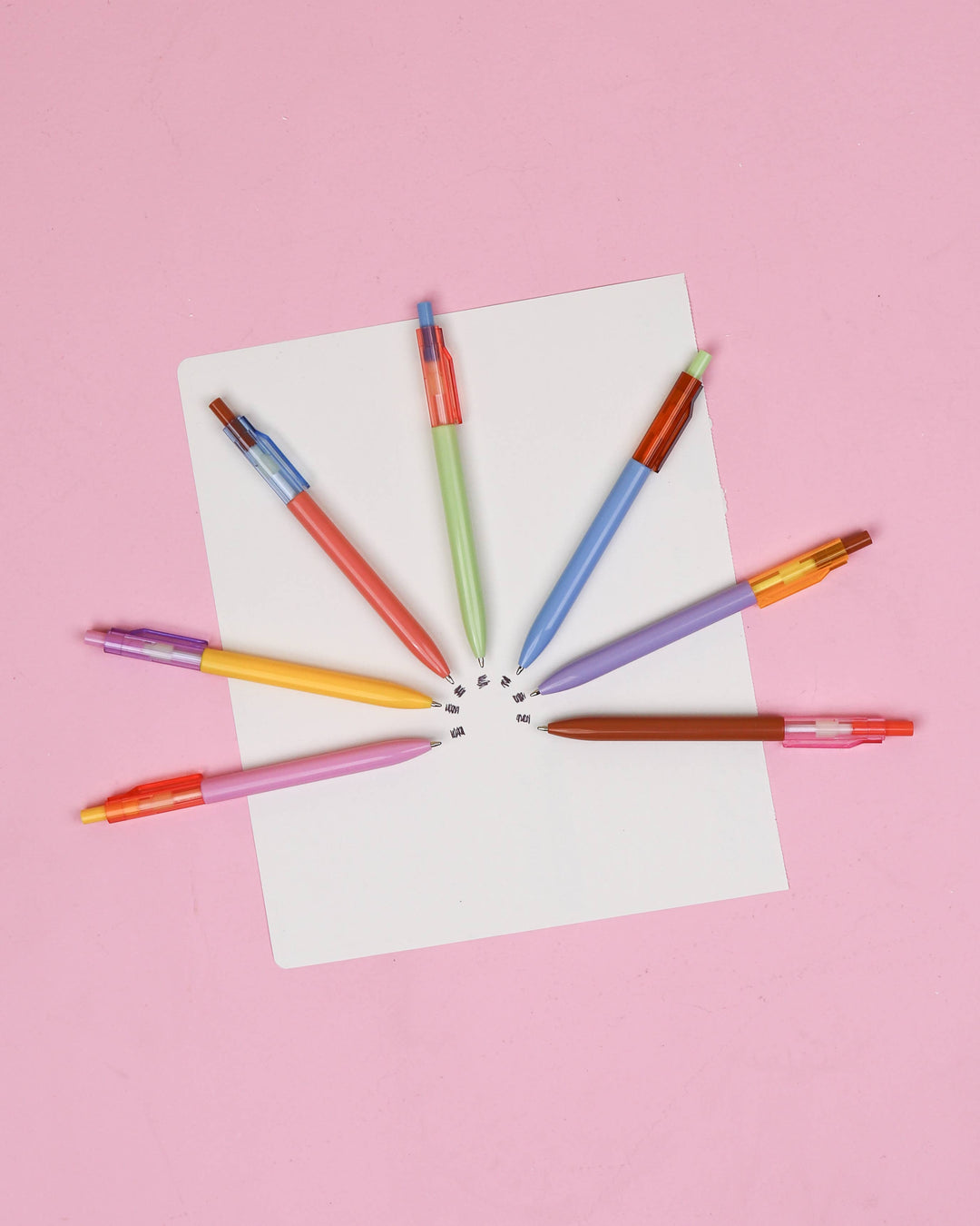 Scribblers Ballpoint Pens: Miss Matcha Scribbler 3 Pack