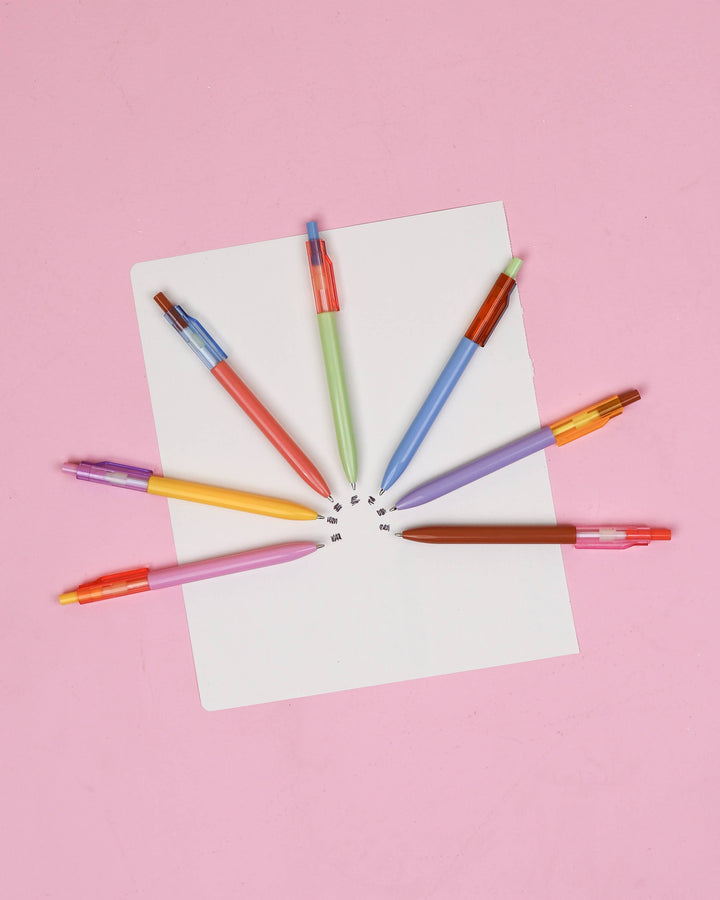 Scribblers Ballpoint Pens: Miss Matcha Scribbler 3 Pack
