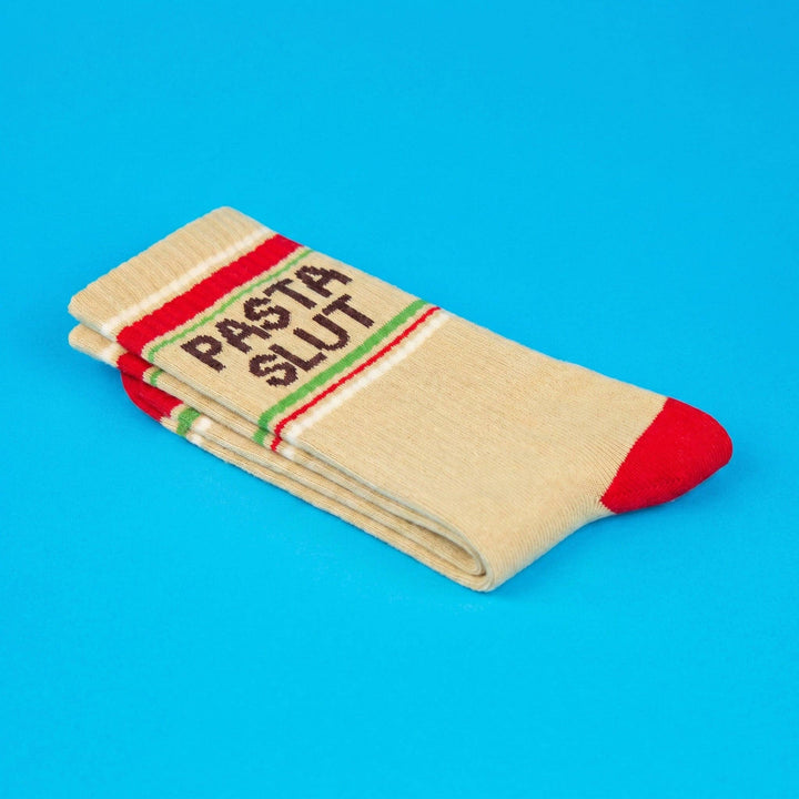 Pasta Slut Gym Crew Socks