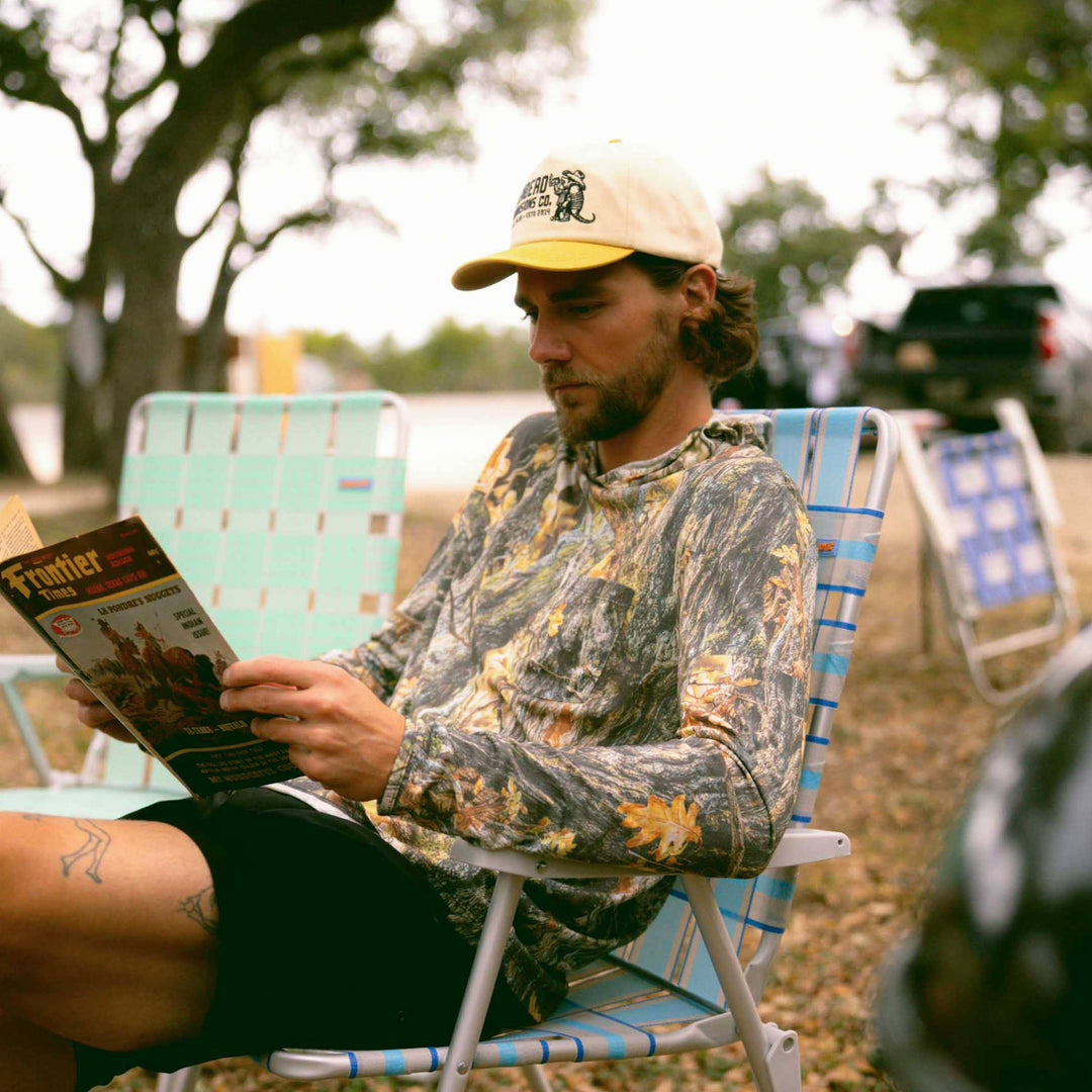 Armadillo Hat: Cream/Green