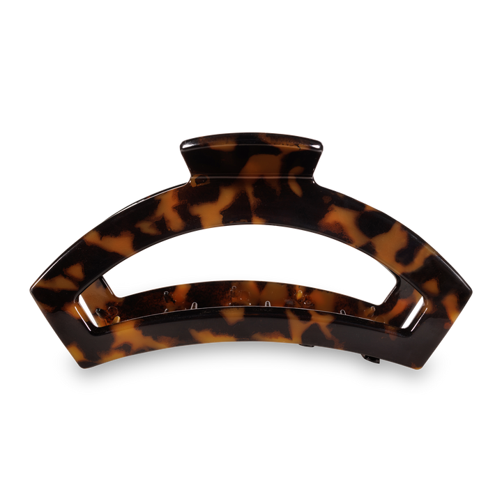Large Open Hair Clip-Tortoise