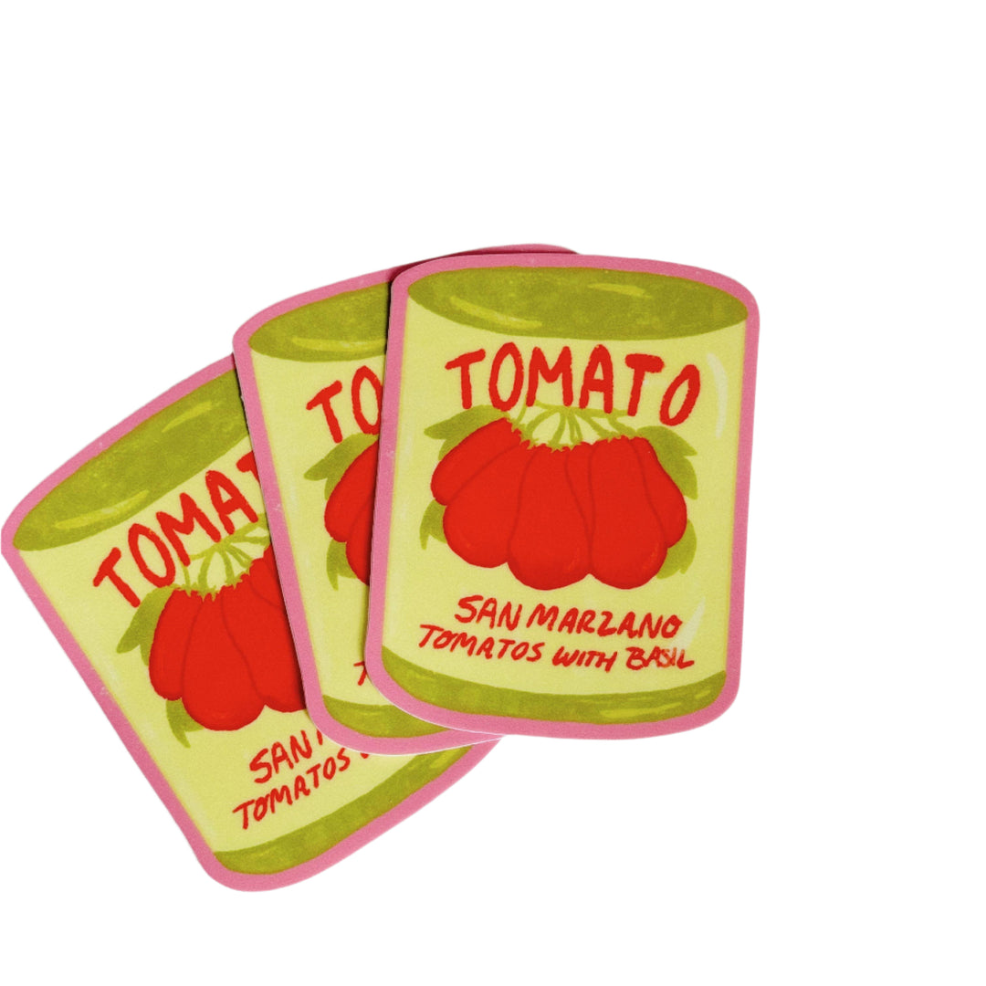San Marzano Tomato Vinyl Sticker