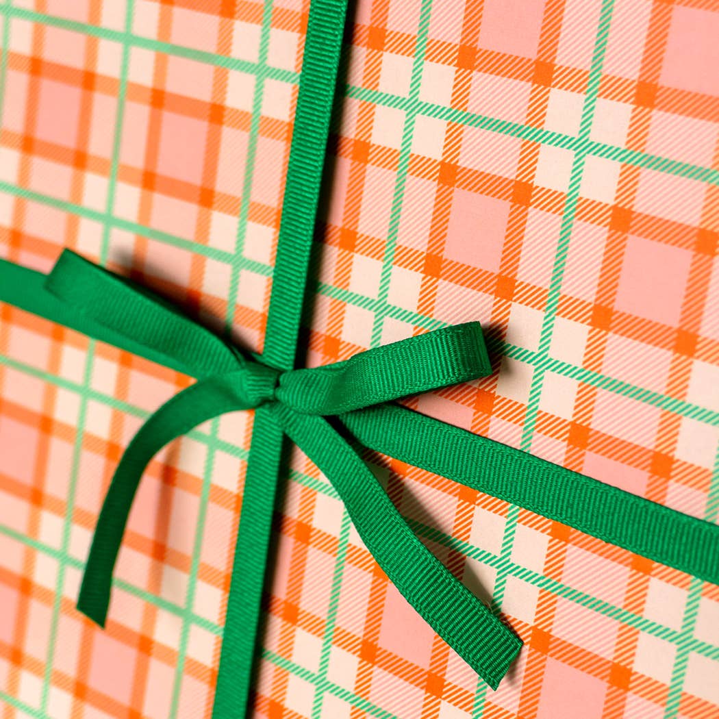 Holly Wrapping Paper - Roll of 3 Sheets