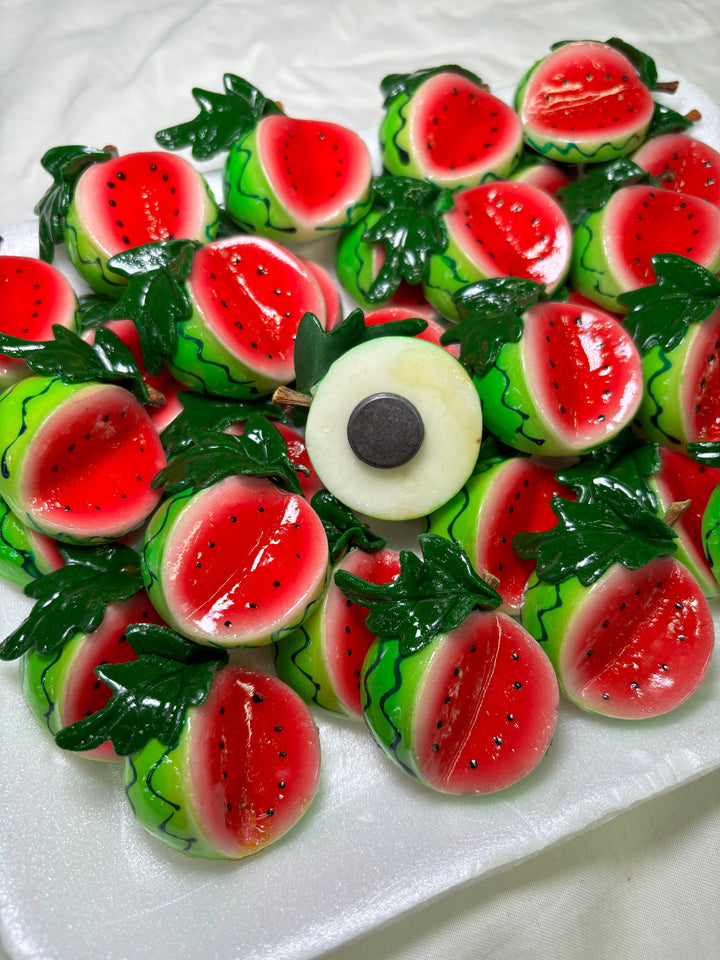 Whole Watermelon Kitchen Magnet
