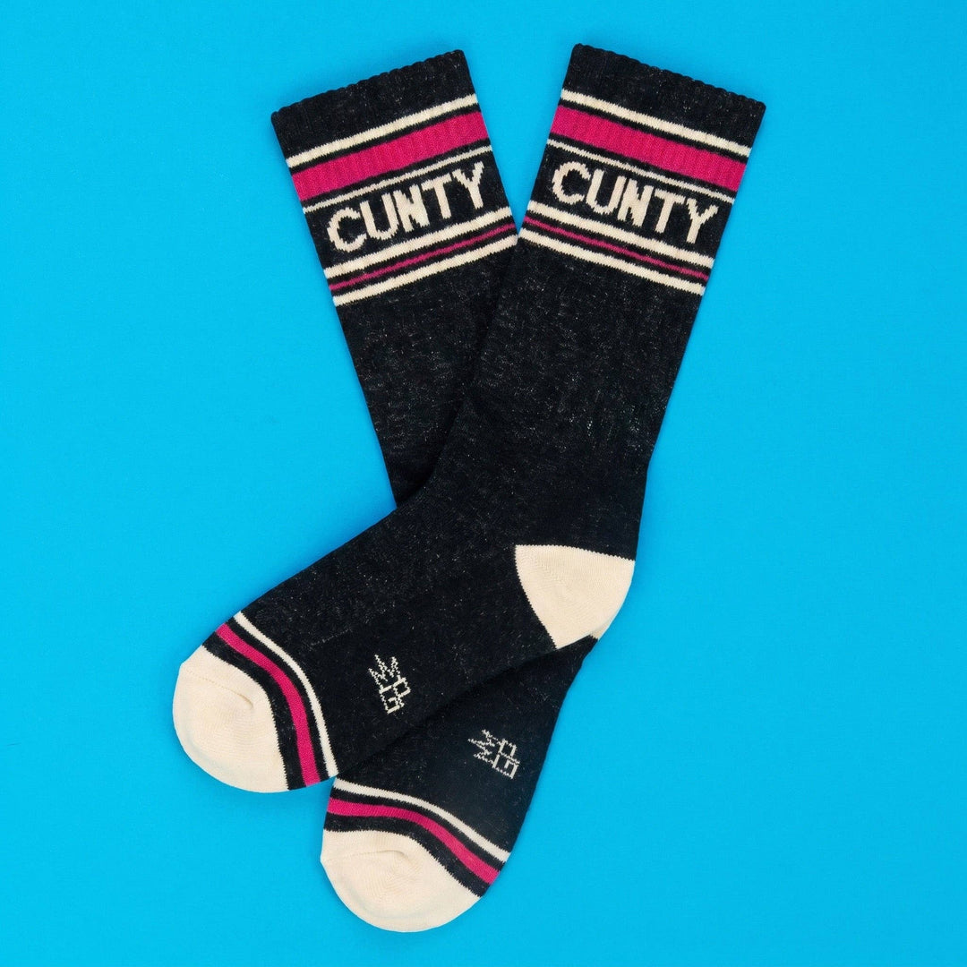 Cunty Gym Crew Socks