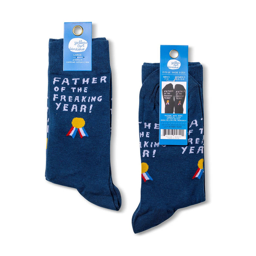 Men's Socks - Father of the Year - Father's Day Gift