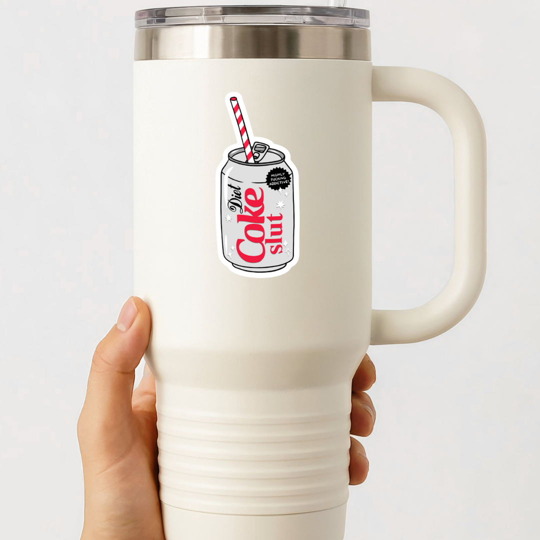 Diet Coke Slut Sticker