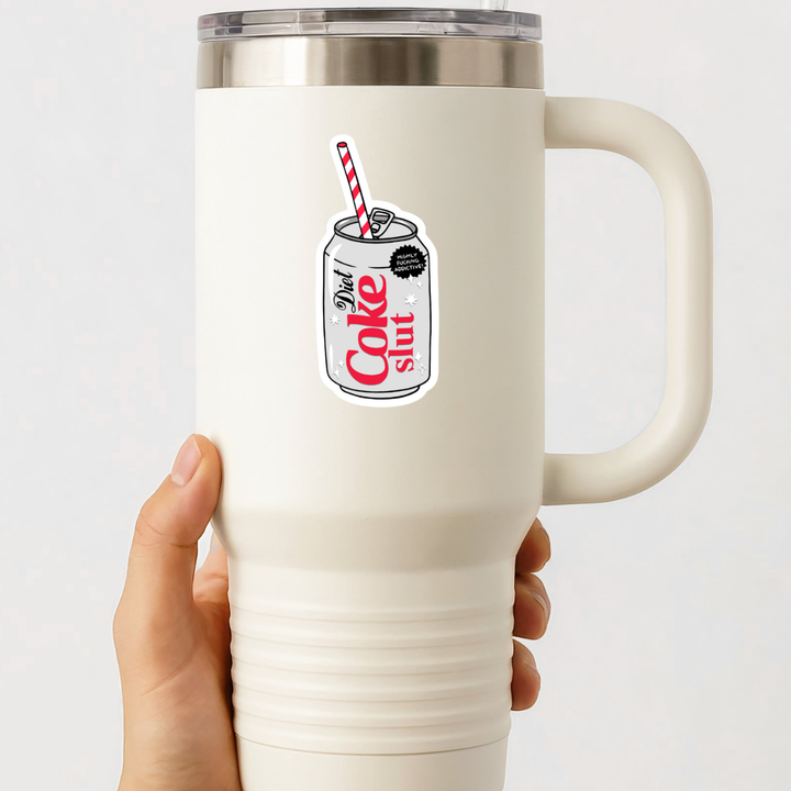 Diet Coke Slut Sticker