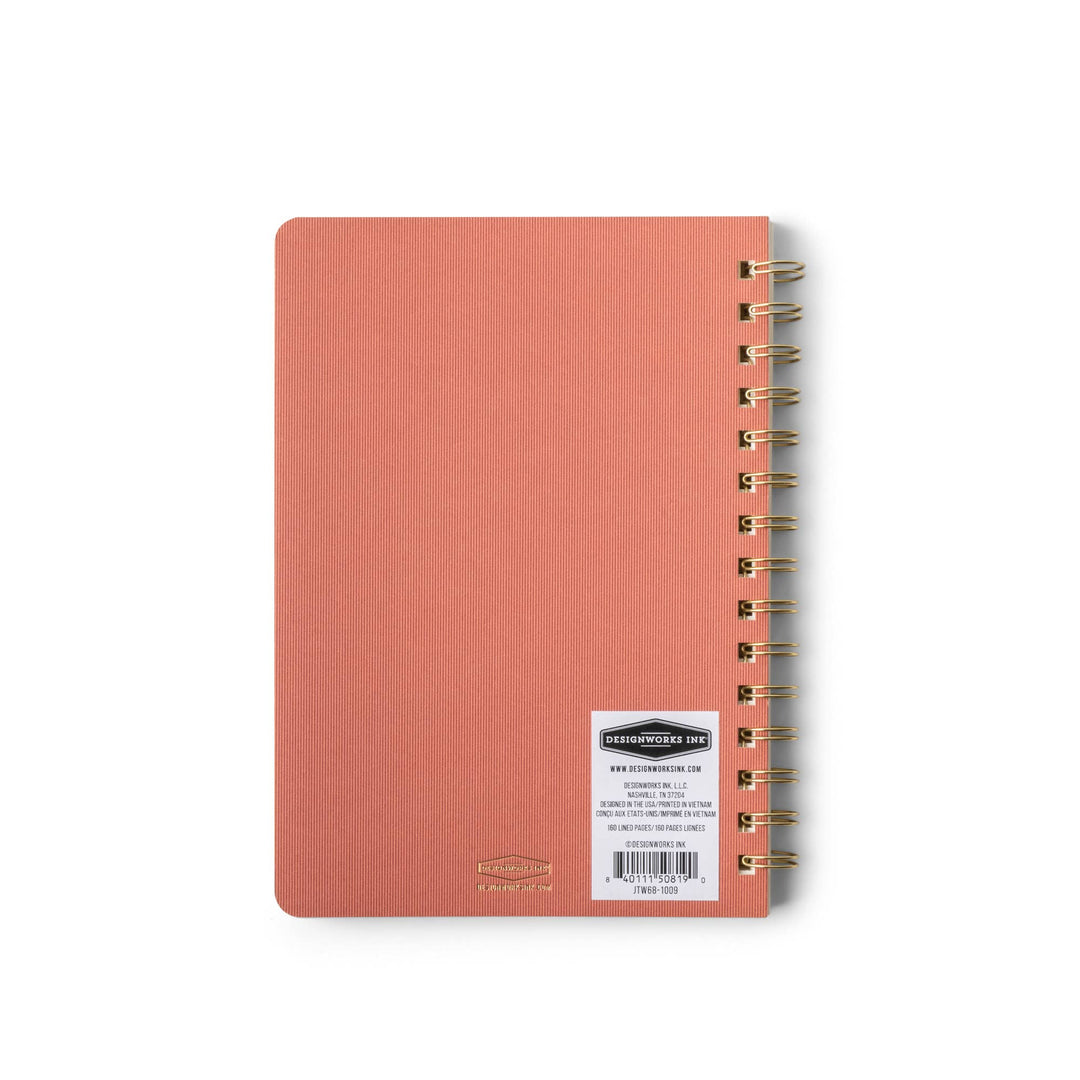 Twin Wire Journal - Small: Ivory / 6" X 8.25"