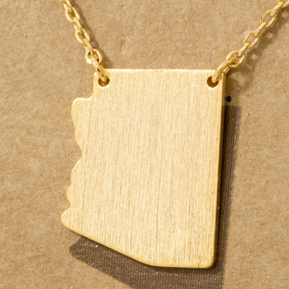 Arizona State Pendant Necklace: S