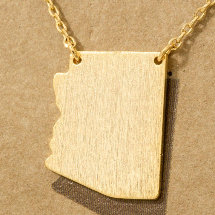 Arizona State Pendant Necklace: S