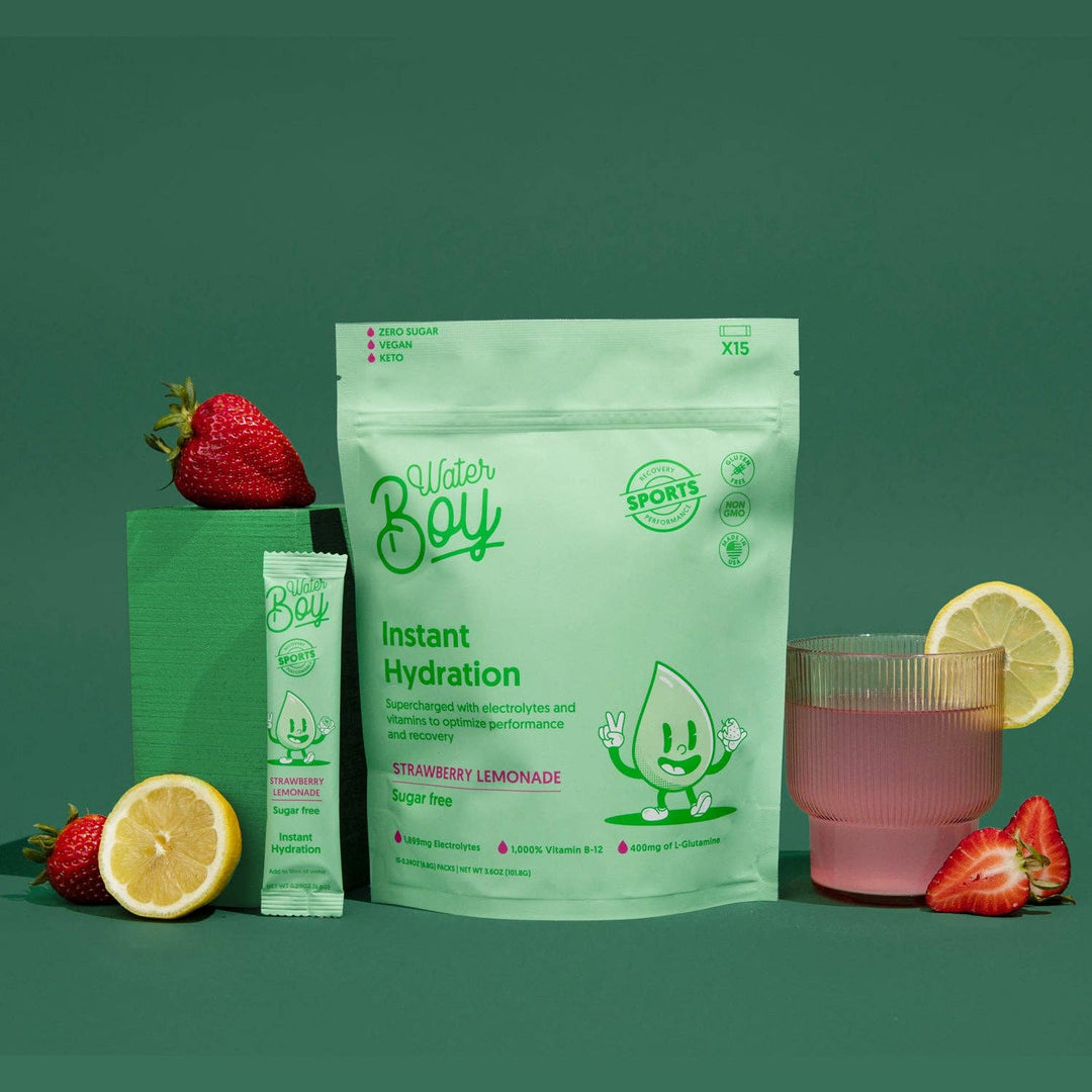Waterboy Workout Hydration: Lemon Lime / 15pk