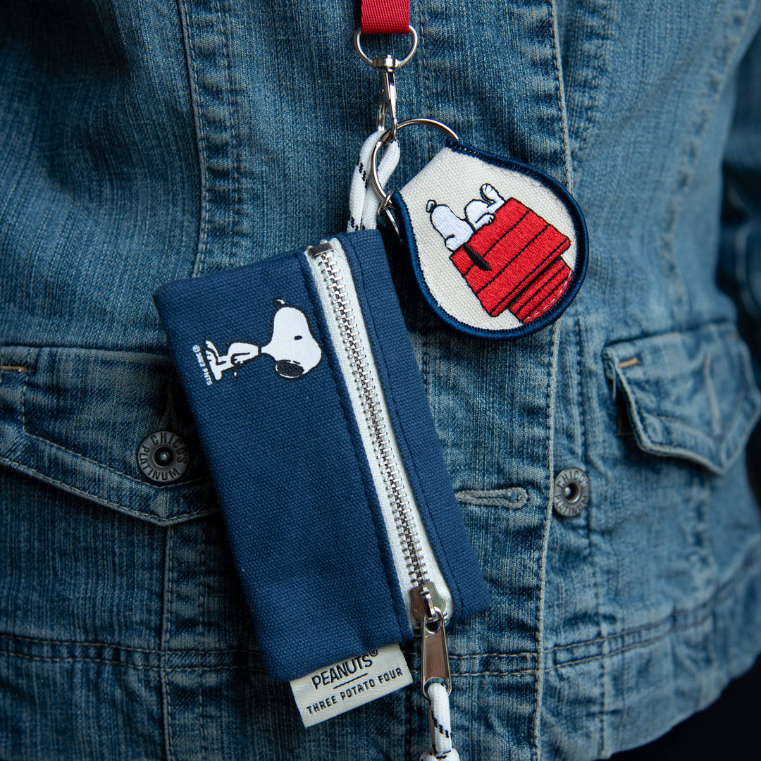 Snoopy Doghouse Patch Keychain - 3P4 x Peanuts®