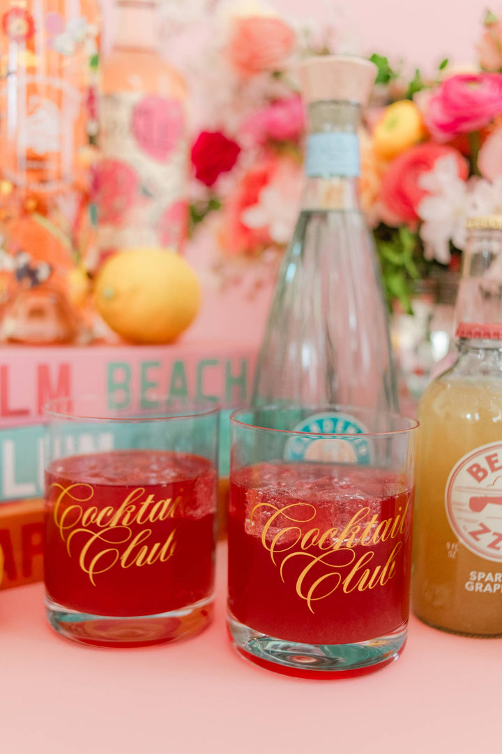 Gold Cocktail Club Cocktail Glass