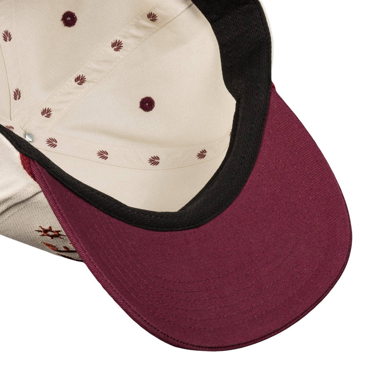 Yippee Ki Yay Hat: Cream/Light Blue