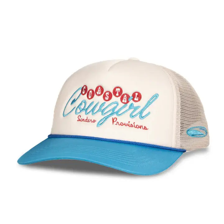 Coastal Cowgirl Hat: Cream/Brown