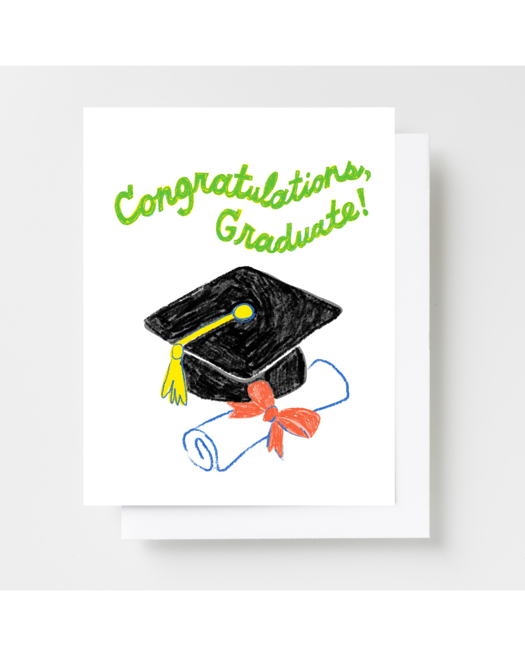 You Did it Grad Risograph Card