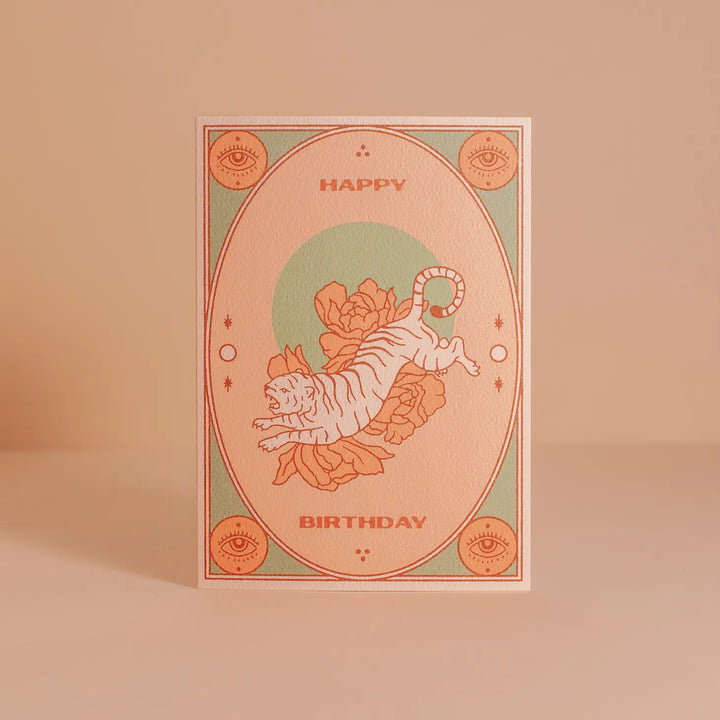 Happy Birthday Tiger Card