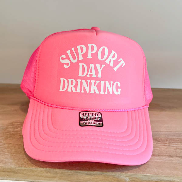 Support Day Drinking Trucker Hat