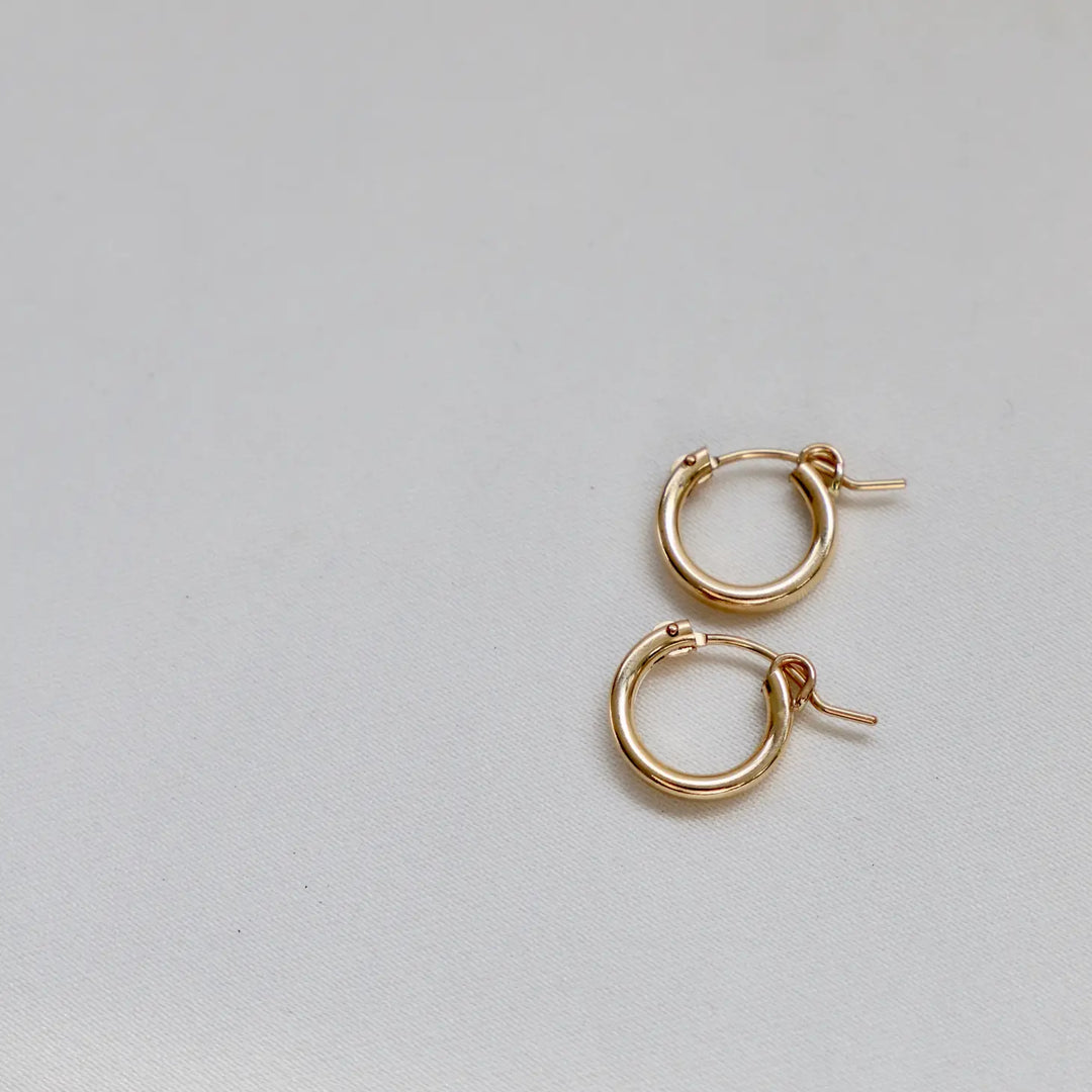 Small Gold Filled Hoops