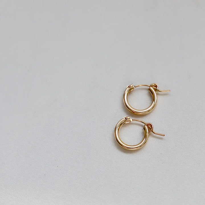 Small Gold Filled Hoops