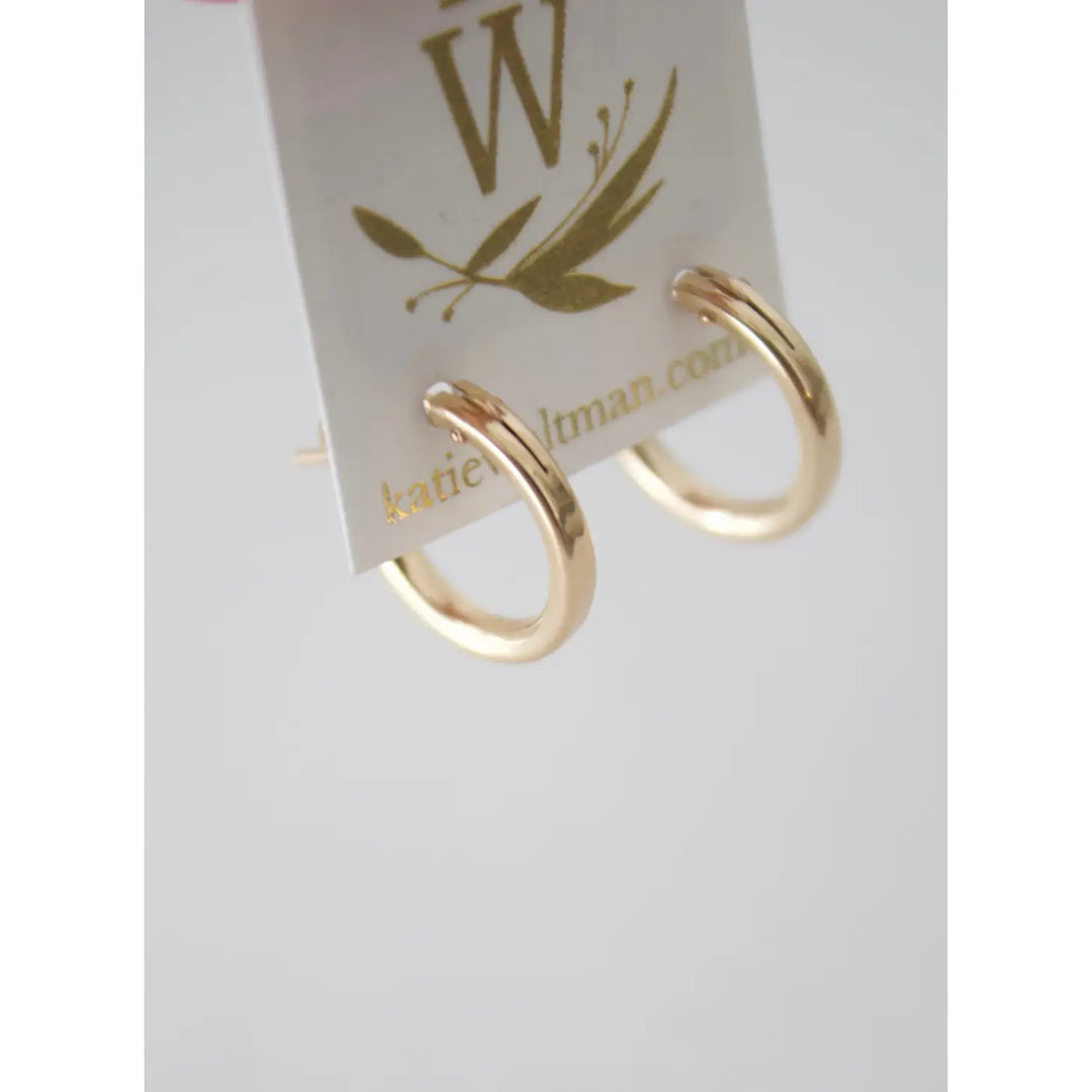 Small Gold Filled Hoops