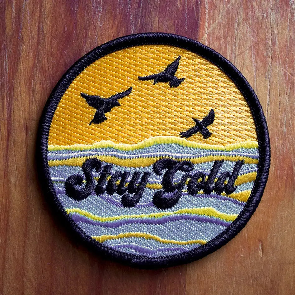 Stay Gold - Iron On Patch