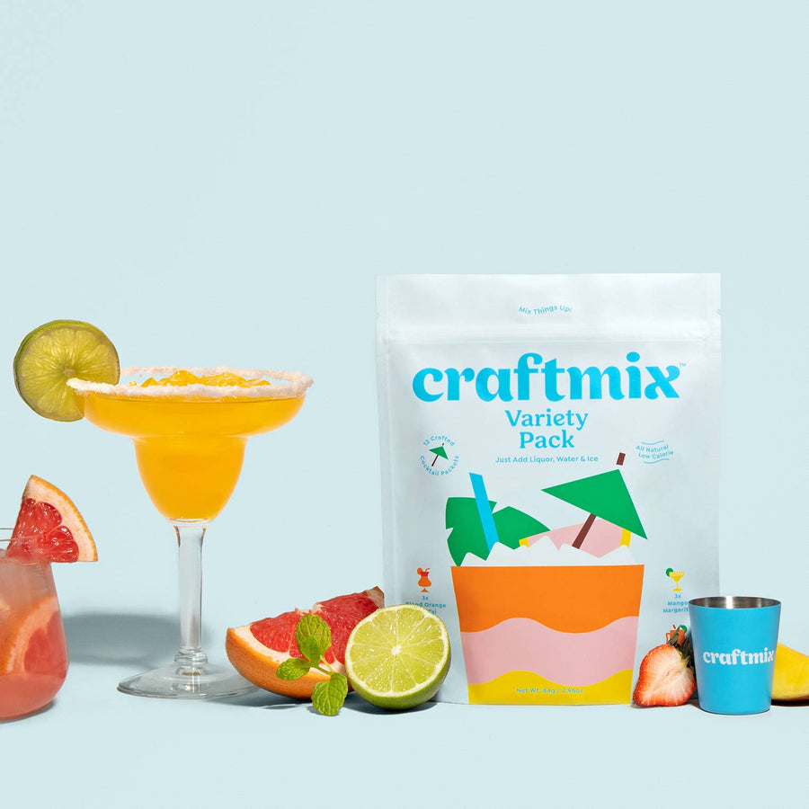 Variety Pack Cocktail Mixers - 12 Pack by Craftmix - pinkmoonmercantile