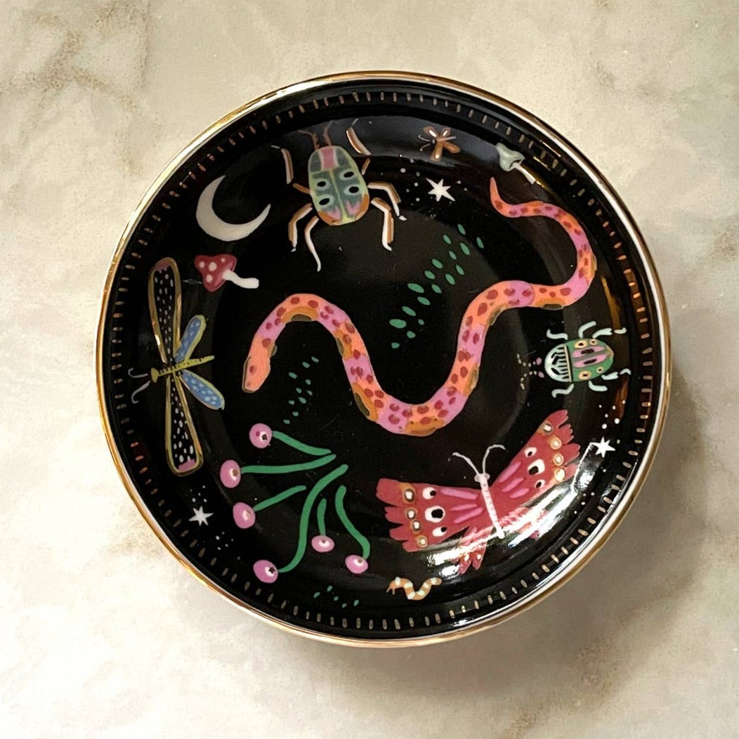 Midnight Garden Trinket Dish