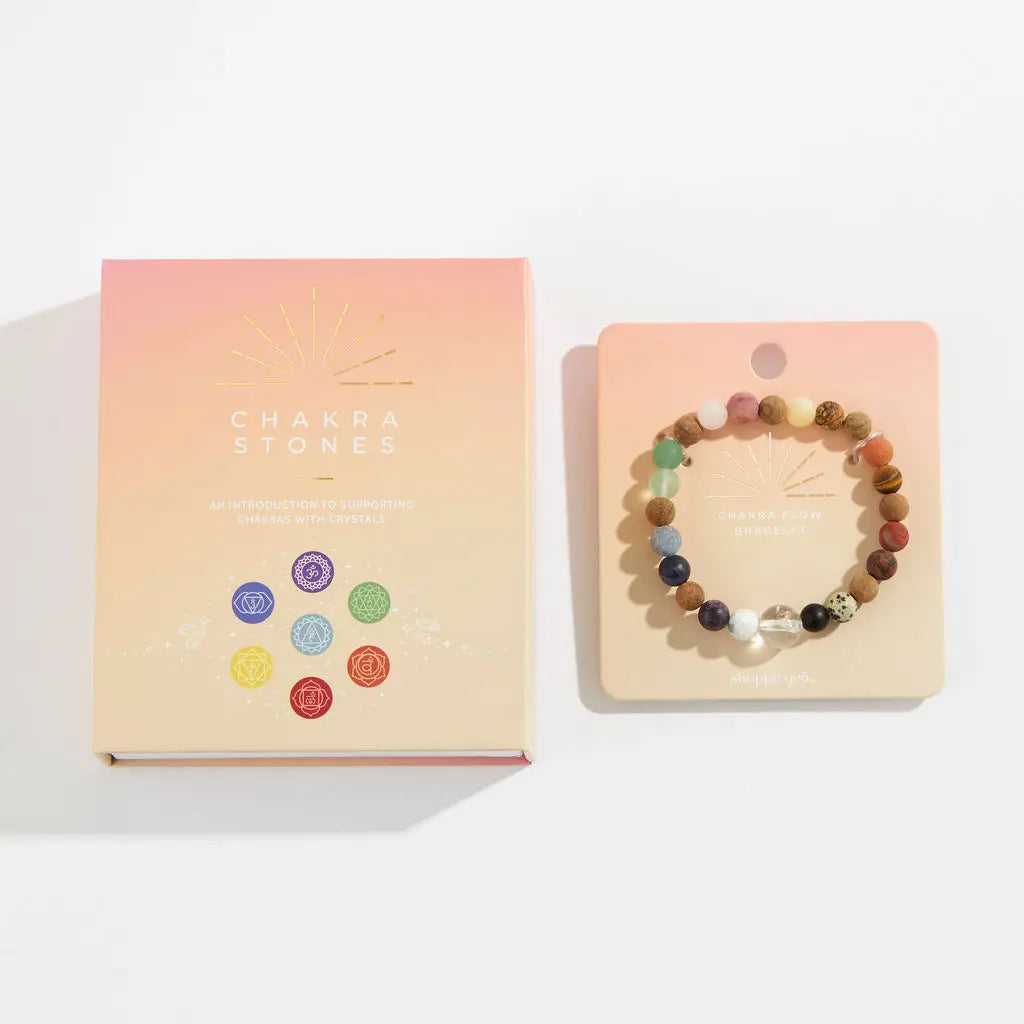 Chakra Flow Crystal Bead Bracelet