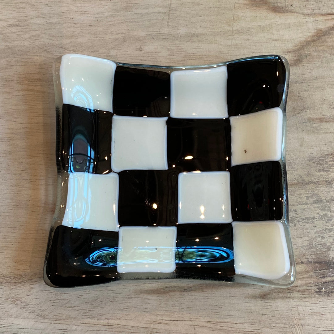 Handmade Glass Trinket Dish