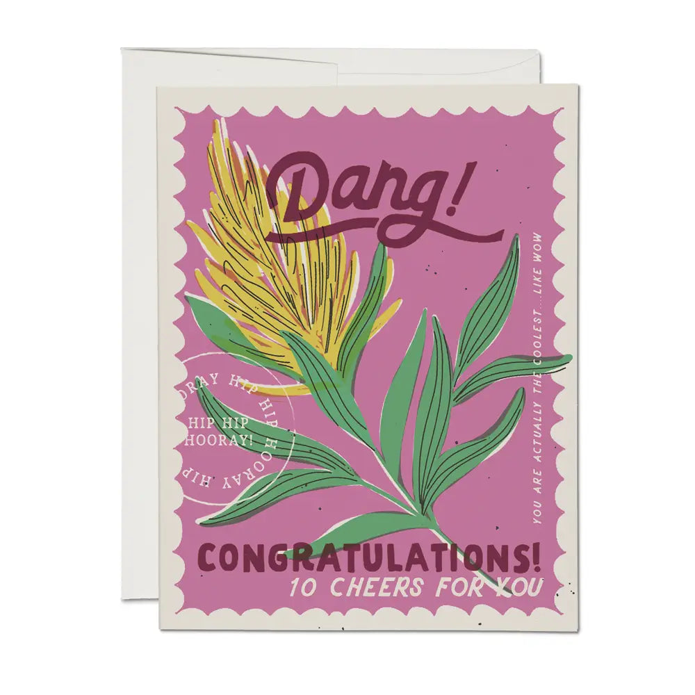 Dang Congratulations Card