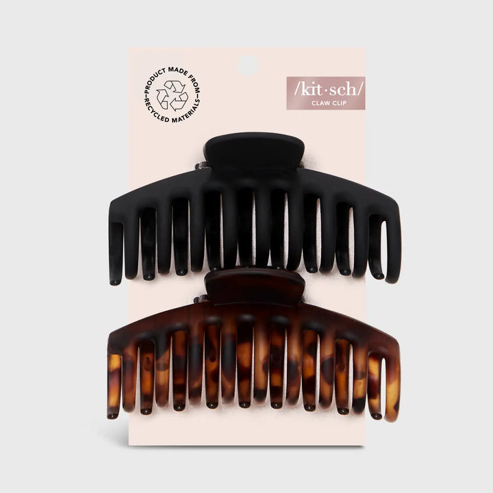 Eco-Friendly Oversized Matte Claw Clip Set of 2