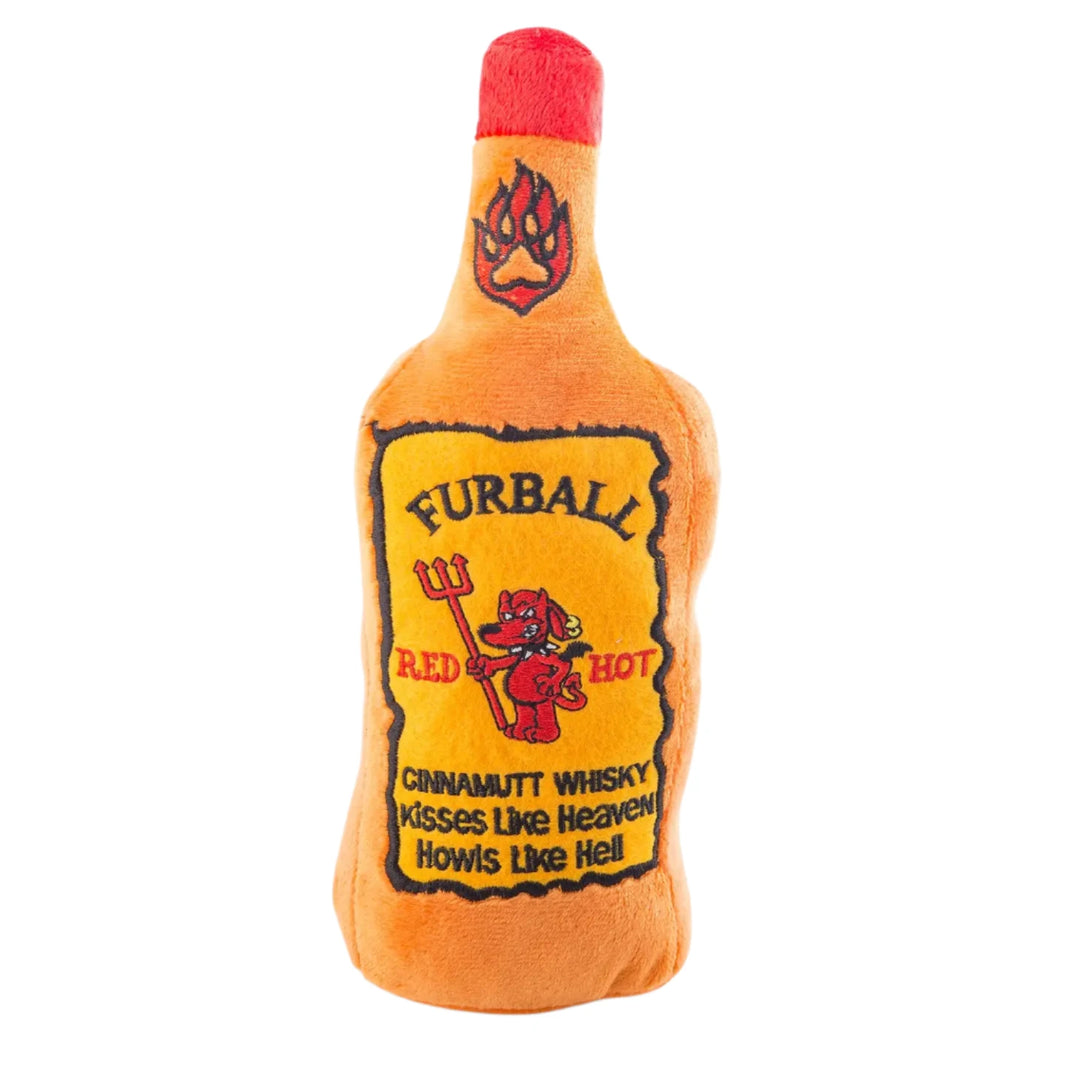 Furball Cinnamutt Whisky Toy Squeaker Dog Toy