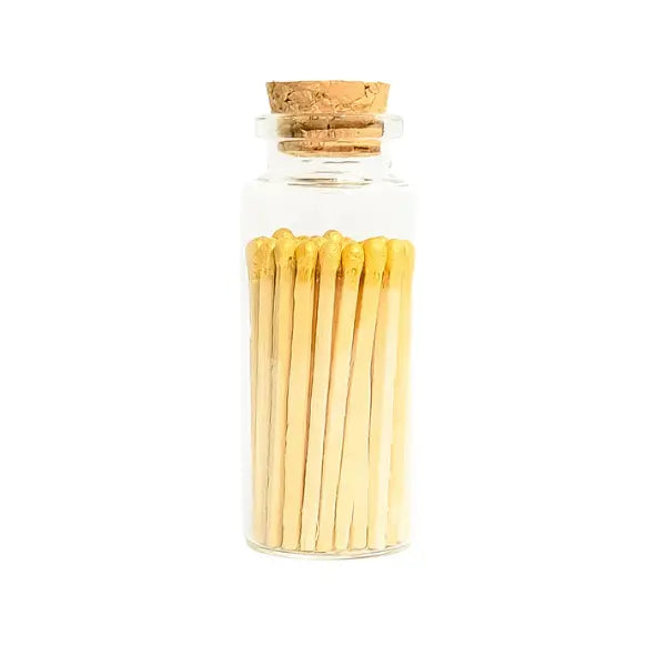 Assorted Matches in Medium Corked Vial